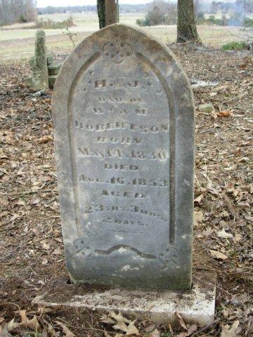 Robertson,%20Harriet%20J.%20in%20Robertson — Robertson Cemetery